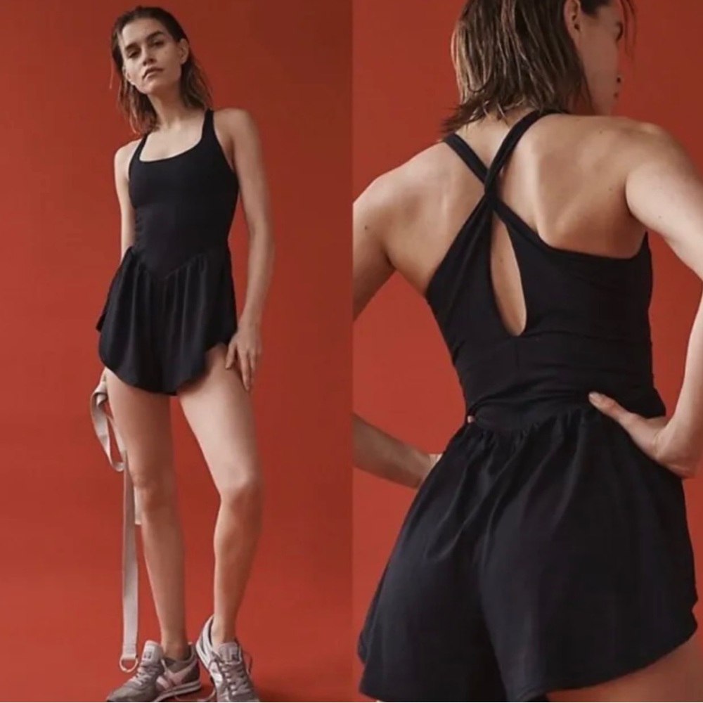 FP Movement by Free People Black Jumpsuit